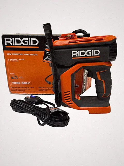 Ridgid R870044 18V Lithium-Ion Digital Cordless Inflator