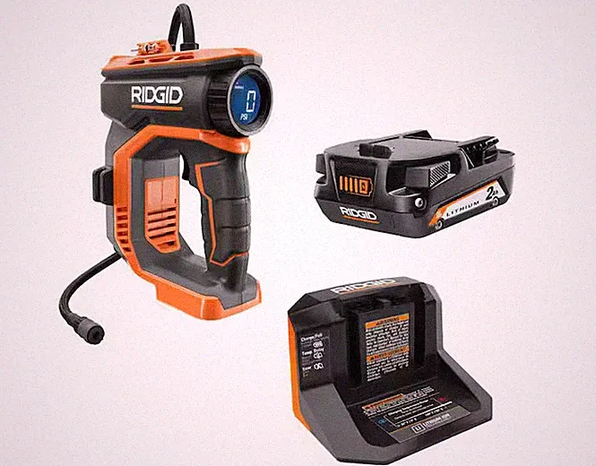 RIDGID R87044KN Tank Inflator Kit - Orange